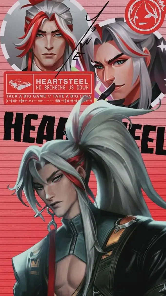 ai character: Yone(Heartsteel) background