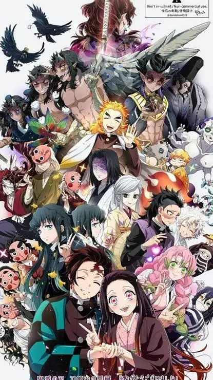 ai character: Demon Slayer background