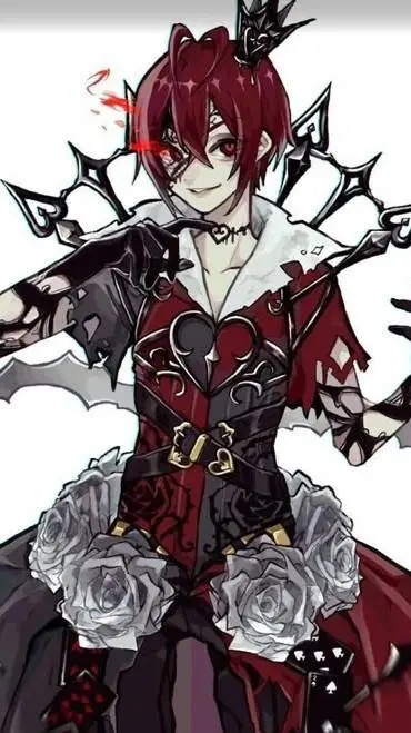 ai character: riddle overblot background