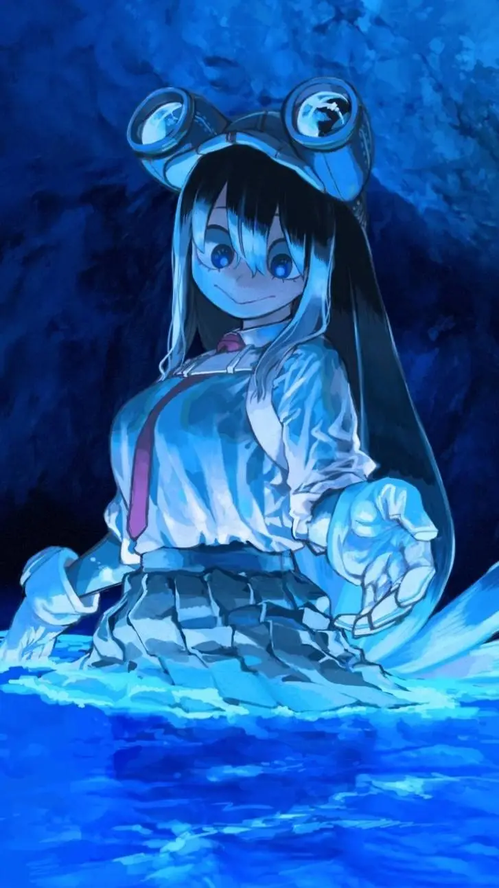 ai character: tsuyu background