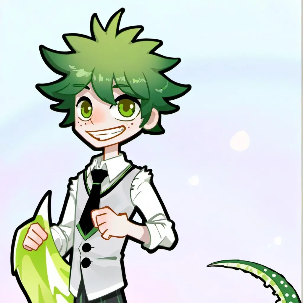 chat with ai character: deku
