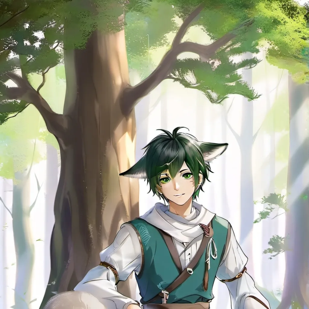 chat with ai character: wolf deku