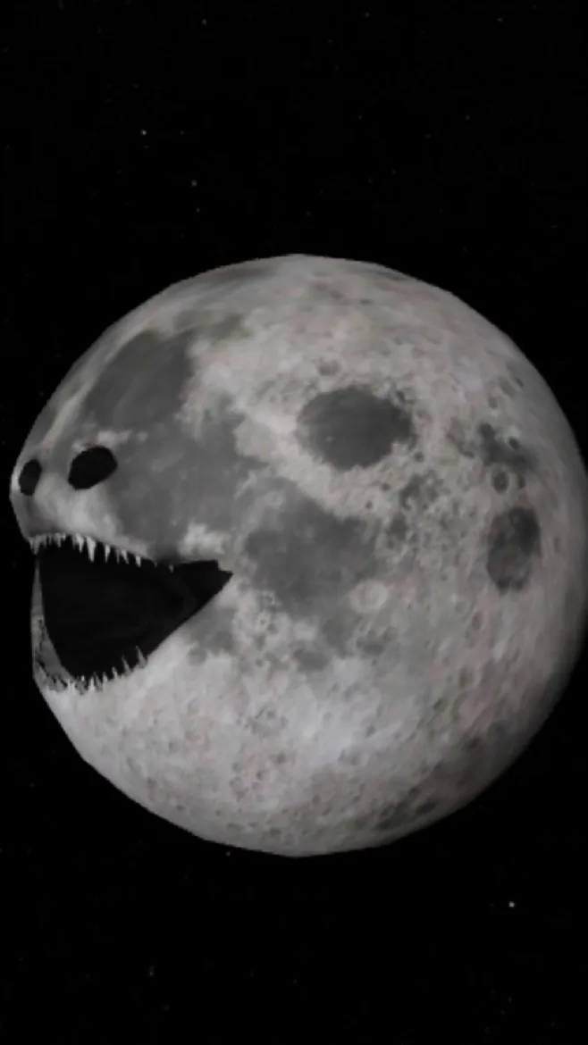ai character: Moon Wakes Up background