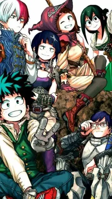 ai character: mha  background