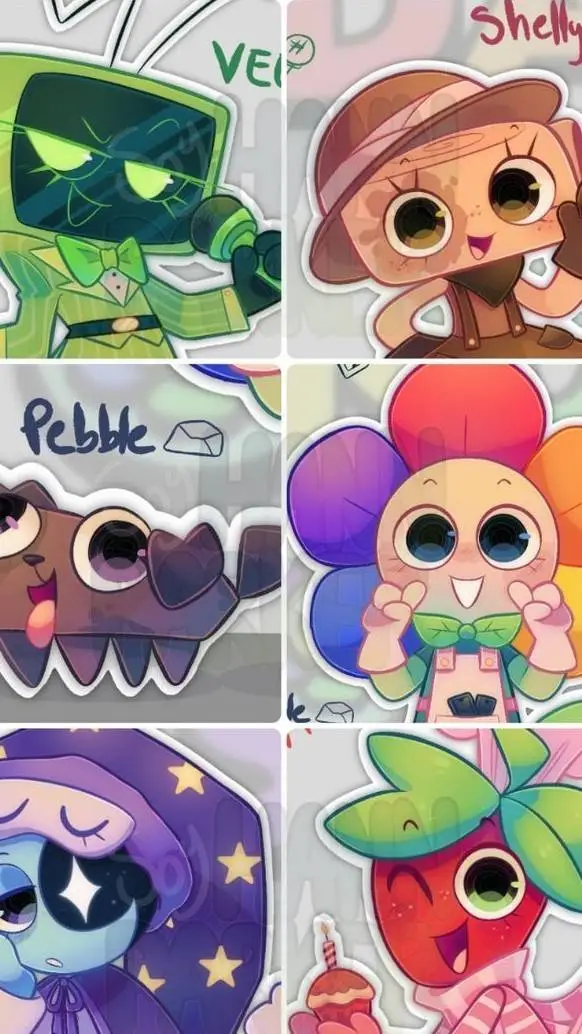 ai character: soulmate colour!  background