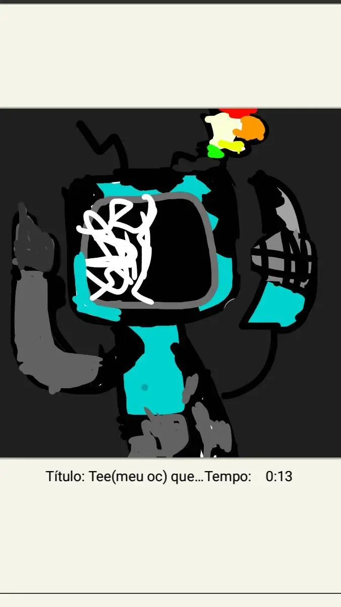 ai character: Tee quebrado(ajude background
