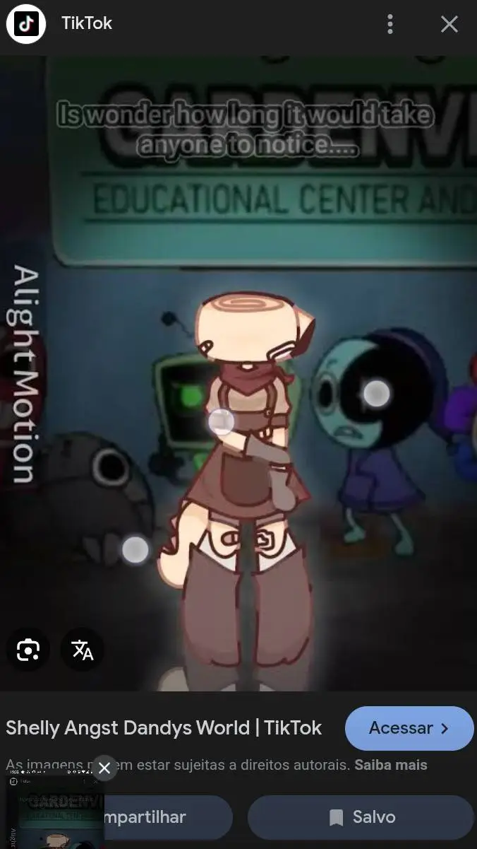 ai character: shelly triste 😣 background