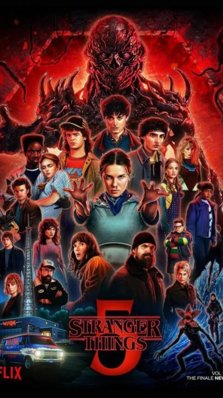 ai character: stranger things 5 background