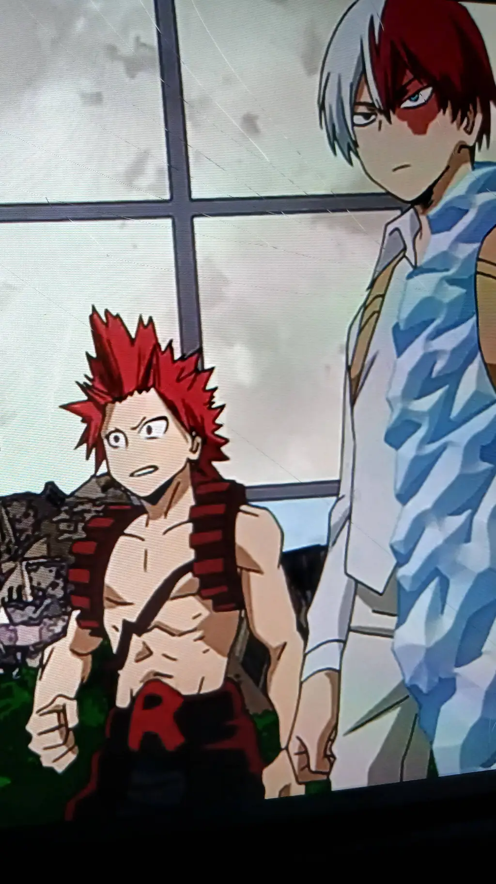 ai character: shoto&kirishima  background