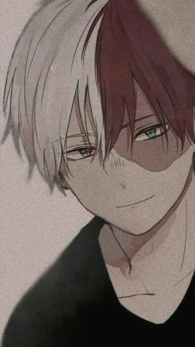 ai character: shoto todoroki  background