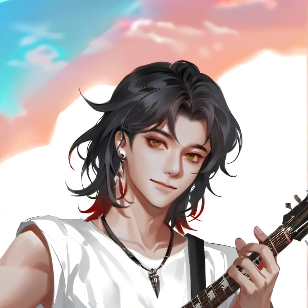 chat with ai character: gitarzysta 