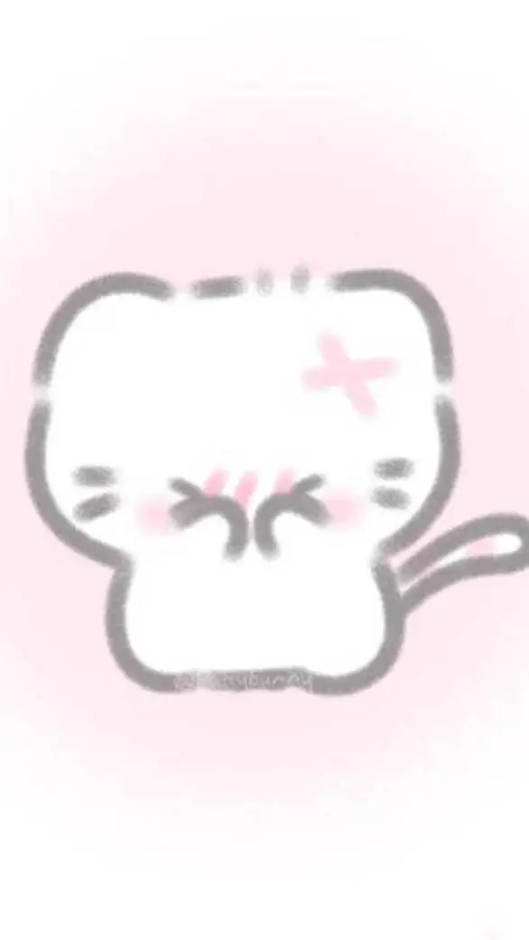ai character: cute kitty background