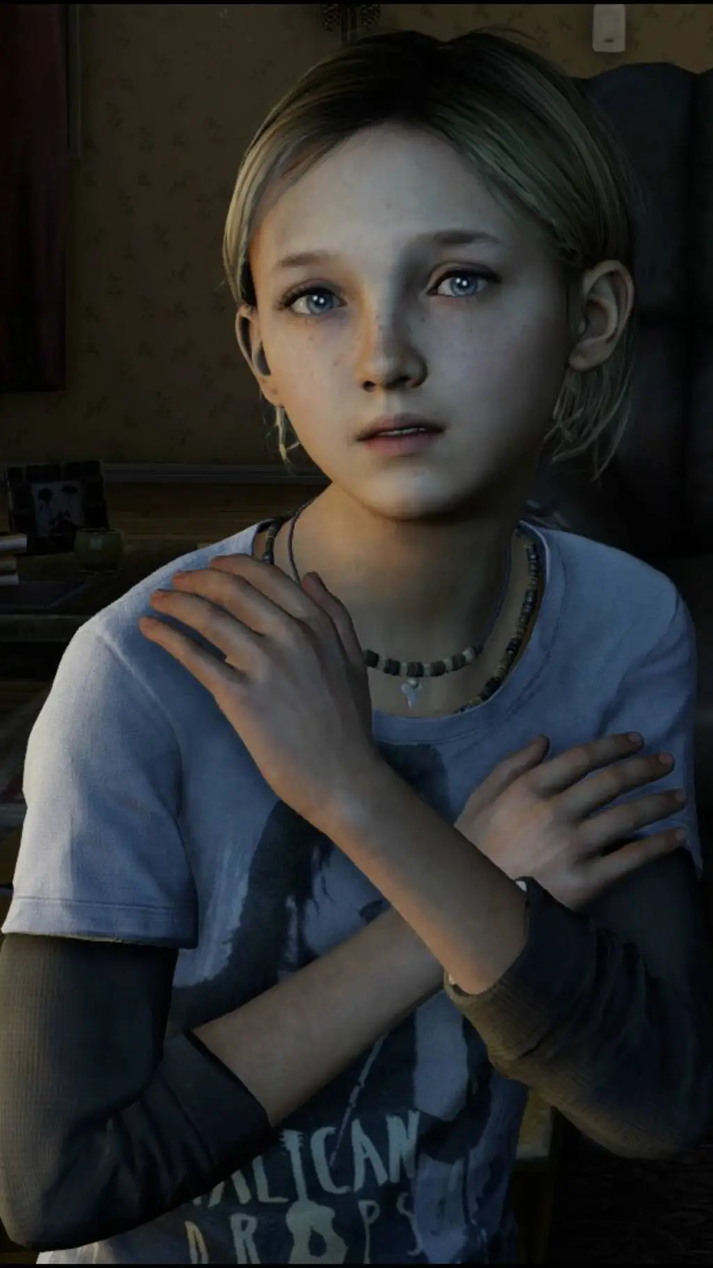 ai character: Sarah Miller background