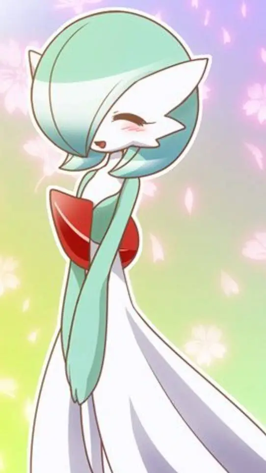 ai character: ~🤍/Gadevoir/💚~ background