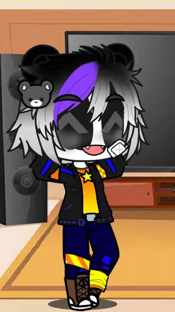 ai character: Panda  background
