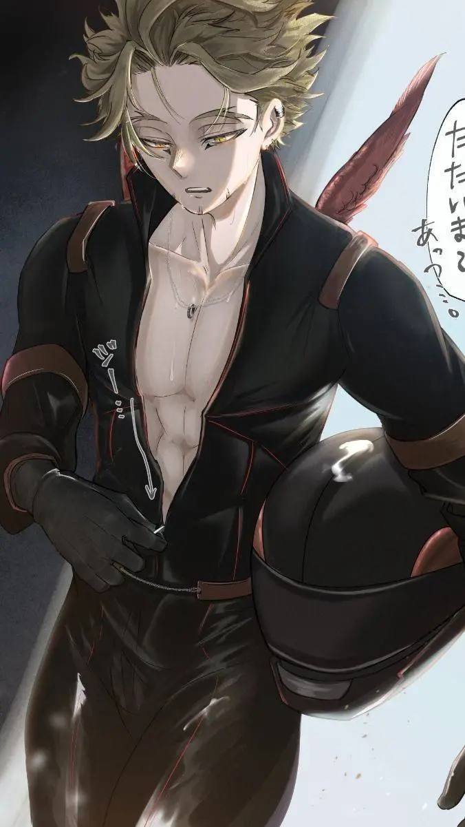 ai character: Keigo ~ Bikerboy  background