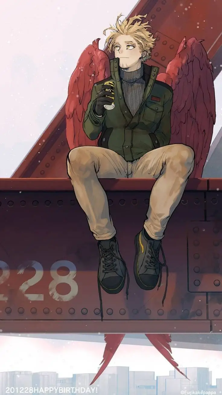 ai character: Hawks ~ Lunch background