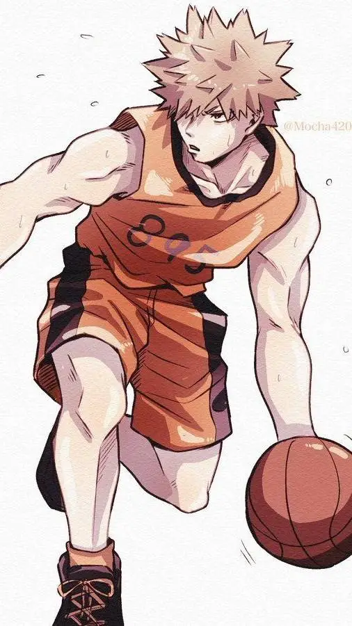 ai character: Bakugo ~ 🏀 background