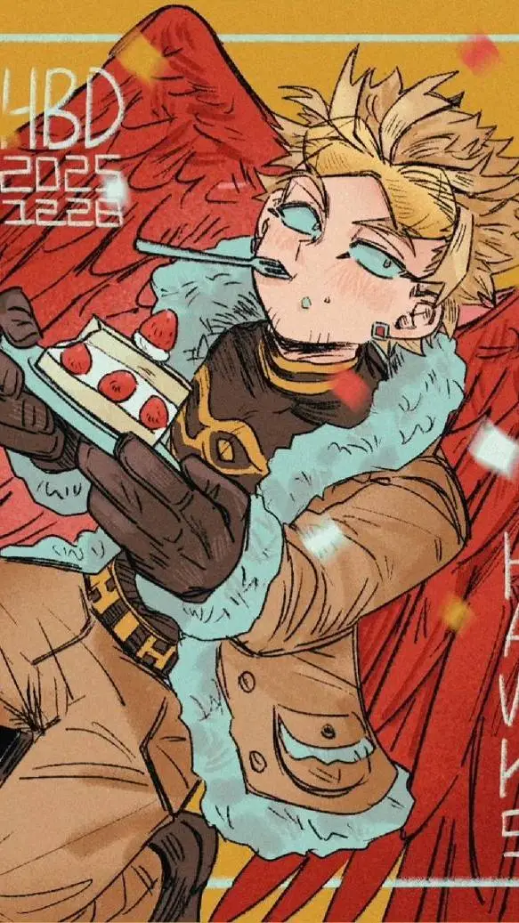 ai character: Hawks ~ Ur 🎂 background