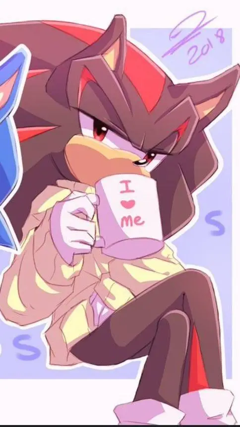 ai character: shadow background