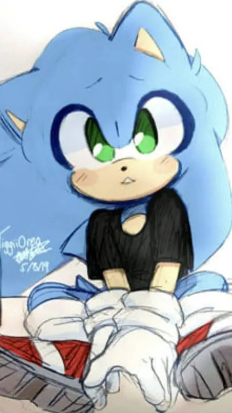 ai character: sonic:) background