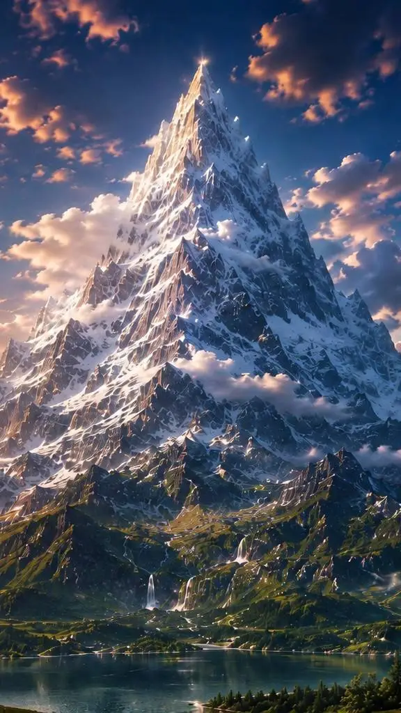 ai character: Mount Himmelstor background