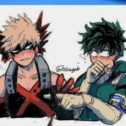 chat with ai character: Deku x bakugo