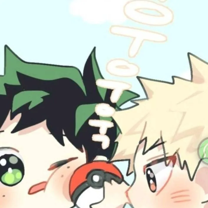 chat with ai character: deku y bakugo bebe