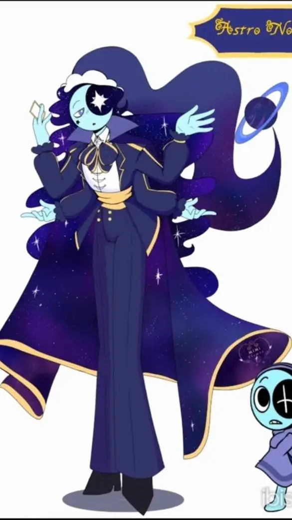 ai character: Rey Astro  background