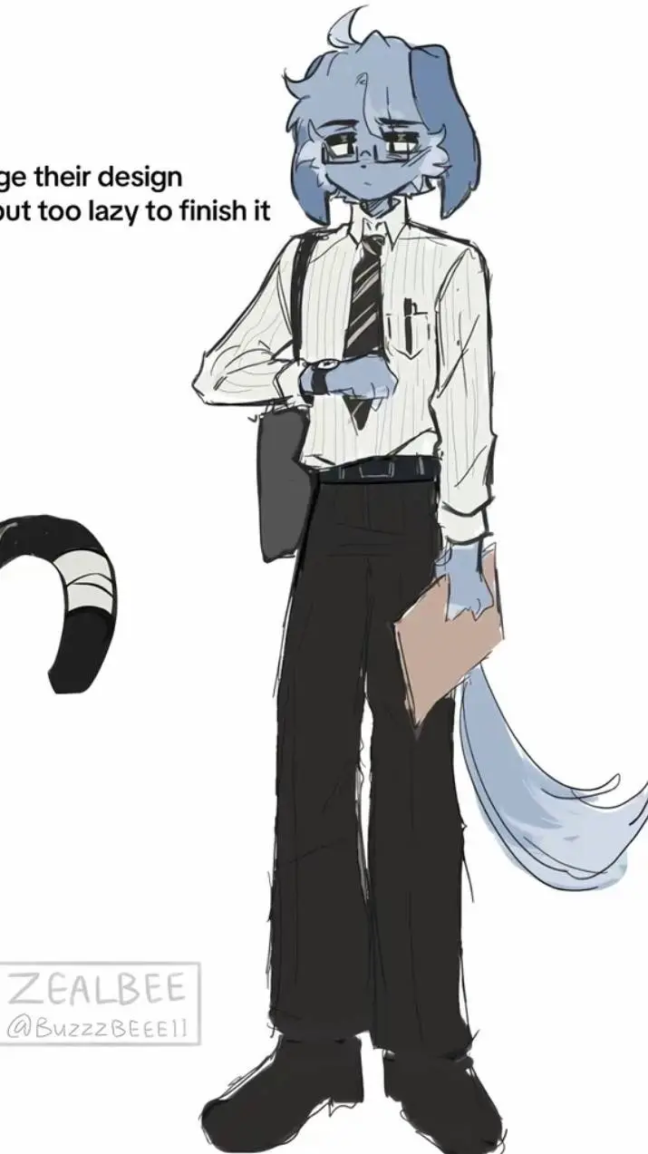 ai character: Secretario  background