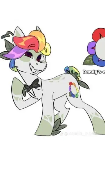 ai character: Dandy (mlp) background