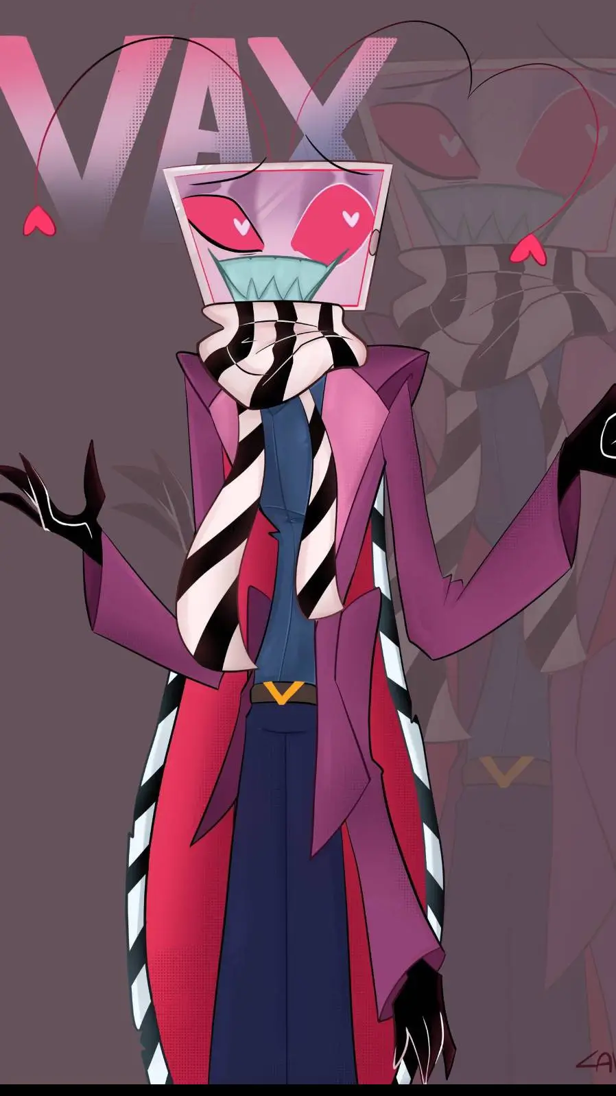 ai character: вакс background