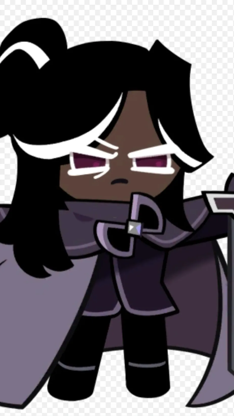 ai character: Dark Cacao background