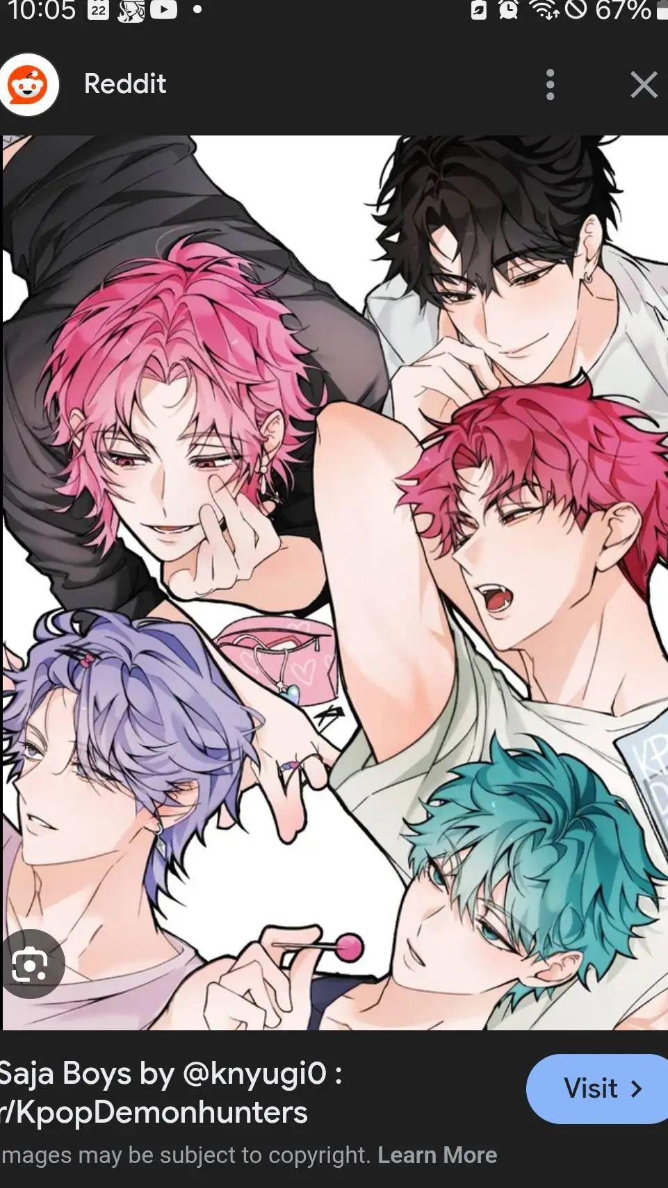 ai character: Saja x huntrix background