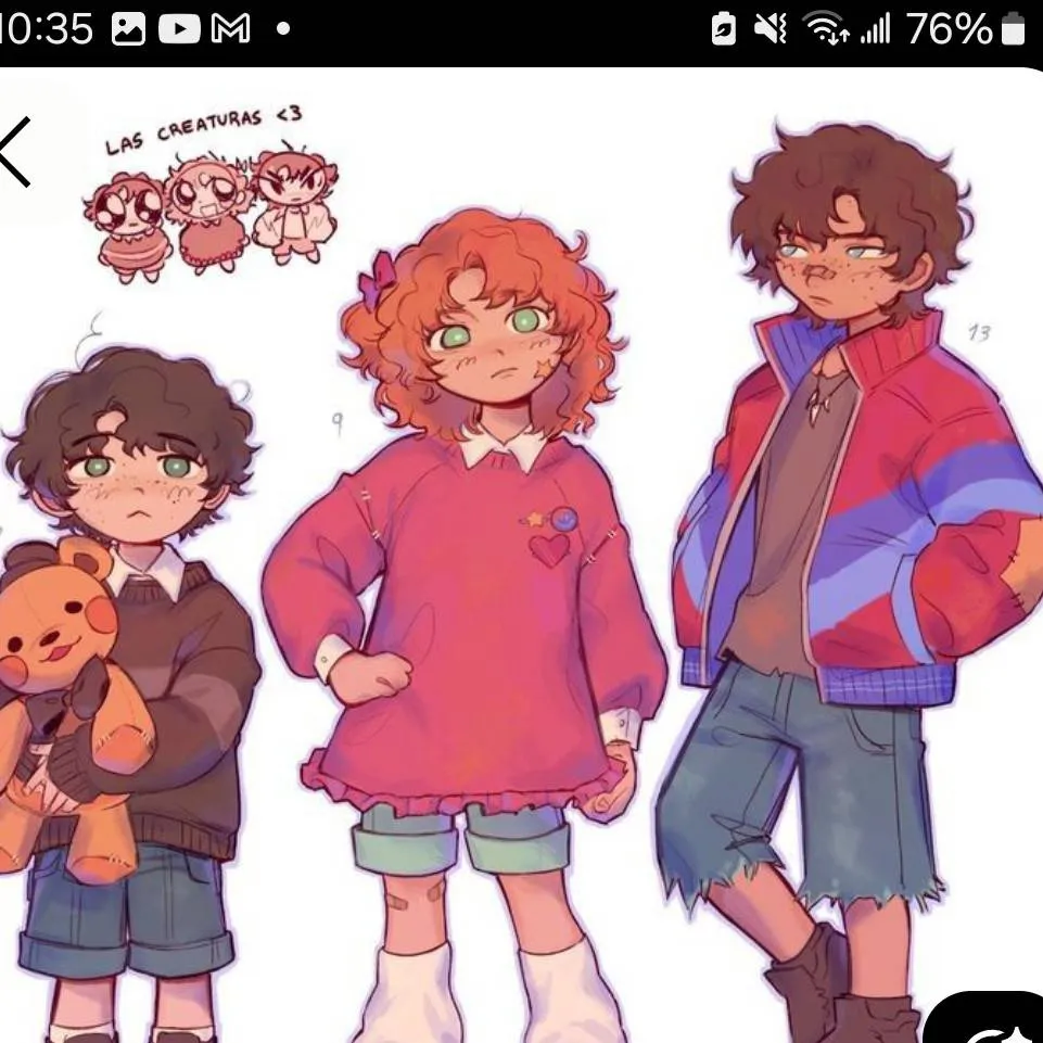 chat with ai character: Afton kids