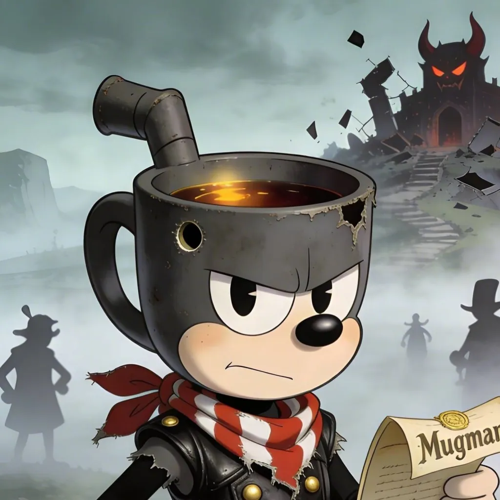 chat with ai character: Cuphead Malvado