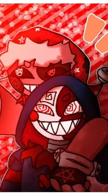 ai character: bloodmoon twins  background
