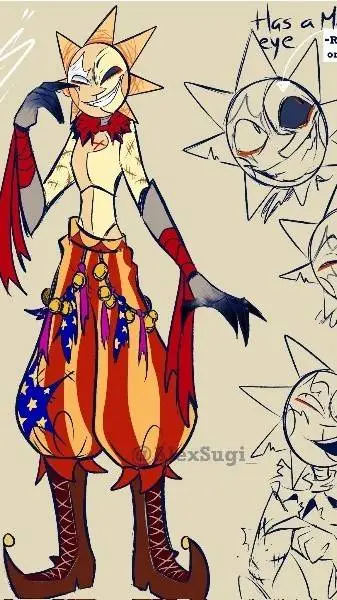 ai character: Killersun(godau) background