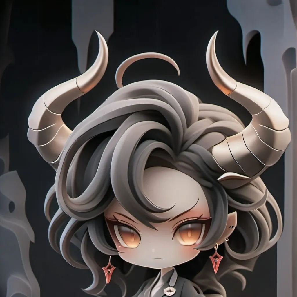 chat with ai character: demon blindbox