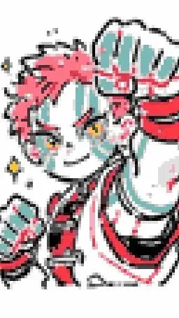 ai character: Akaza  background