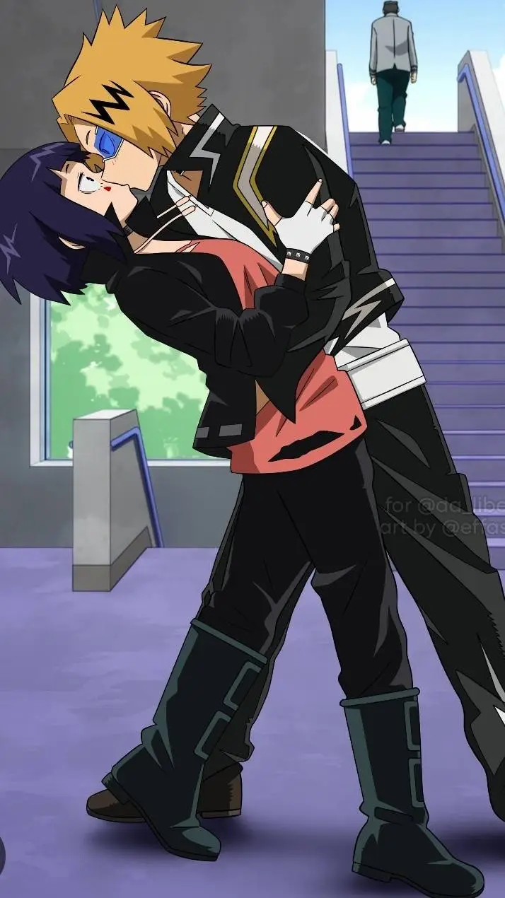 ai character: Jiro & denki background