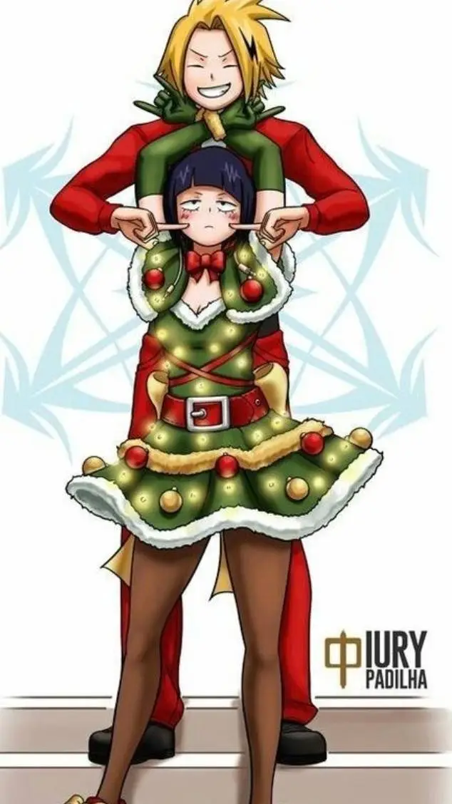 ai character: KamiJiro~Christmas background