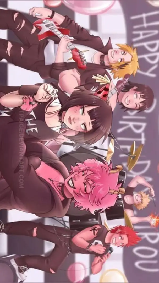 ai character: Bakusquad~concert background