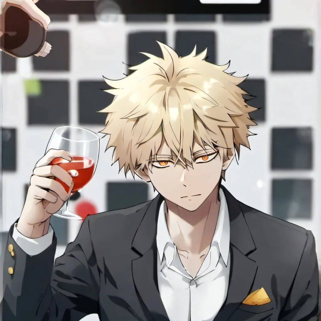 chat with ai character: drunk bakugo