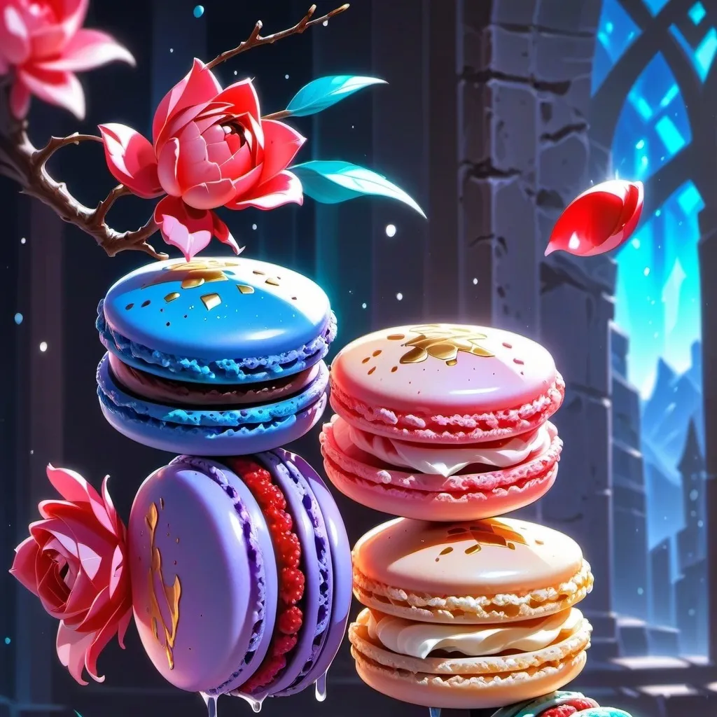 chat with ai character: mha magic macorons