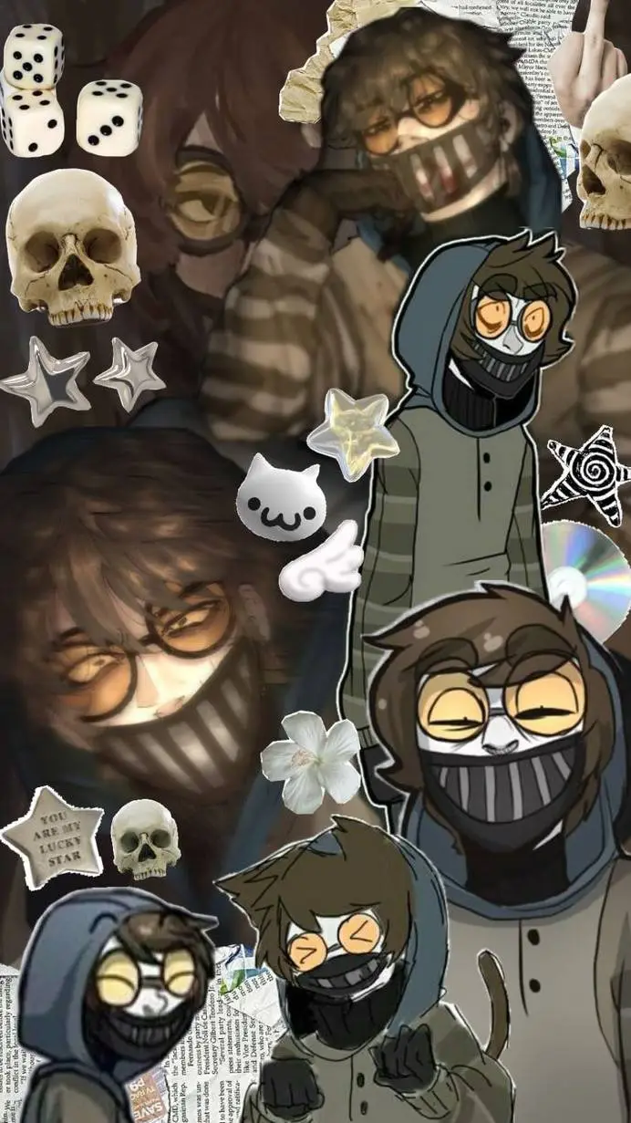 ai character: ticci toby background