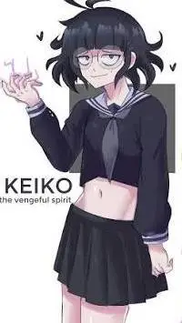 ai character: Keiko Voidheart background