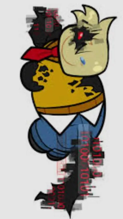 ai character: John Doe gubby background