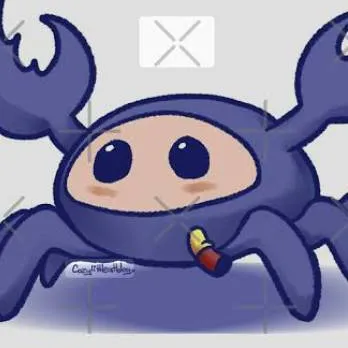 chat with ai character: blue Spy crab