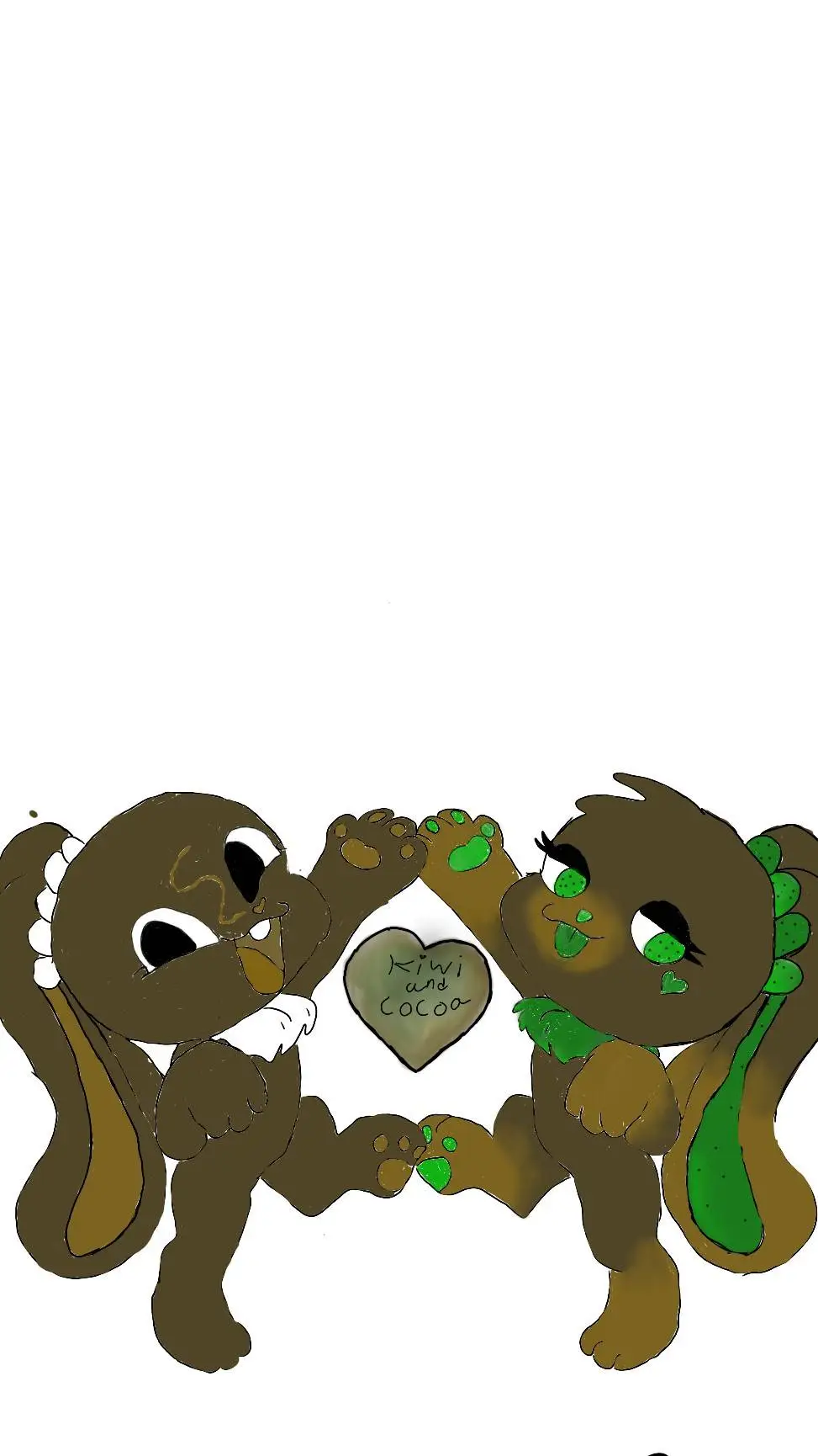 ai character: kiwi background